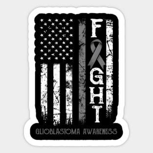 Glioblastoma Warrior Sticker